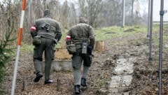 Soldaten des Bundesheers im Grenzeinsatz (Archivbild)