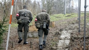 Soldaten des Bundesheers im Grenzeinsatz (Archivbild)