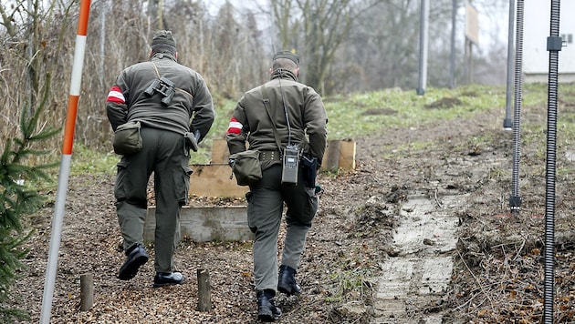 Soldaten des Bundesheers im Grenzeinsatz (Archivbild)
