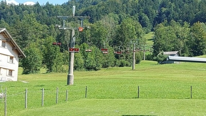 Der alte Sessellift auf die „Niedere“. (Bild: Angelika Drnek)