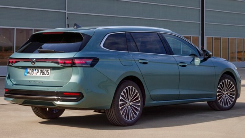 Der neue VW Passat kommt als Verbrenner und Plug-in-Hybrid. (Bild: Volkswagen)