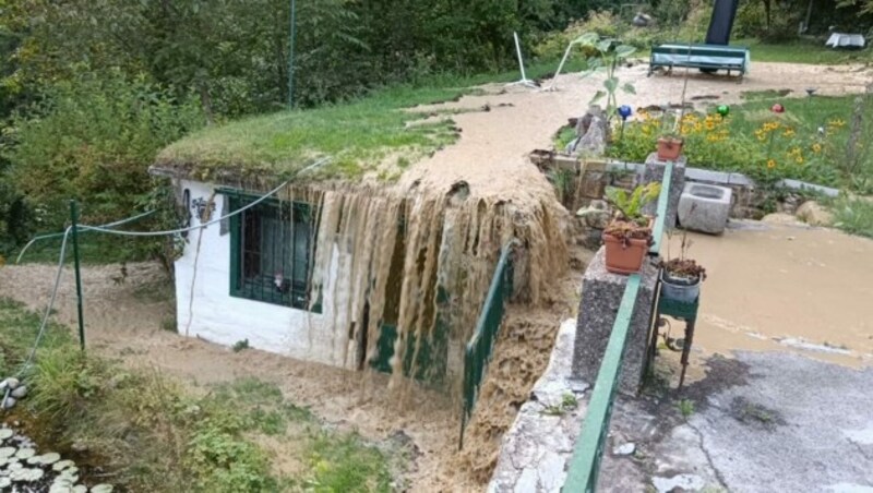 Knapp 600.000 Liter Wasser sind ausgetreten. (Bild: zvg)