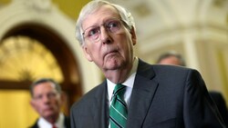 US-Senator Mitch McConnell ist laut seinem Leibarzt amtsfähig. (Bild: APA/Getty Images via AFP/GETTY IMAGES/Kevin Dietsch)