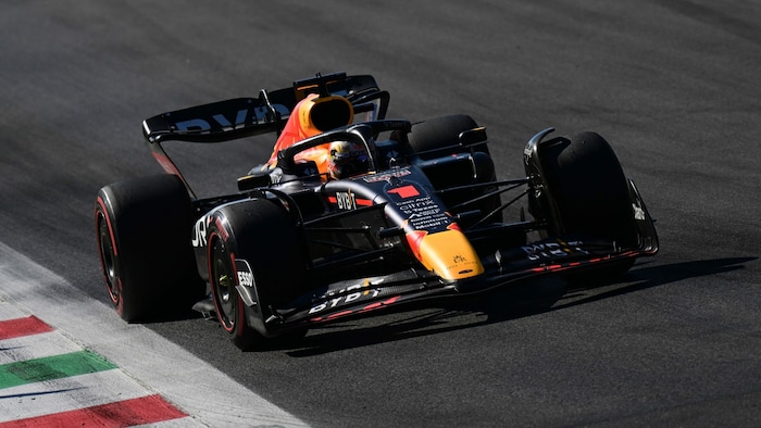 Max Verstappen geht von Startplatz 2 aus ins Rennen.