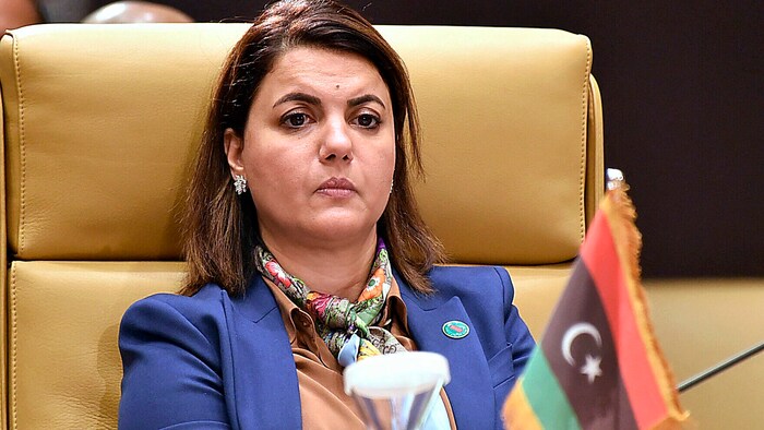 Außenministerin Najla Mangoush traf ihren israelischen Amtskollegen und löste damit wütende ...