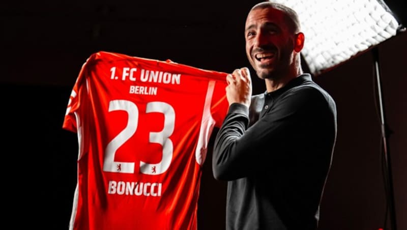 Italien-Europameister Leonardo Bonucci wechselt zu Union Berlin. (Bild: www.fc-union-berlin.de)