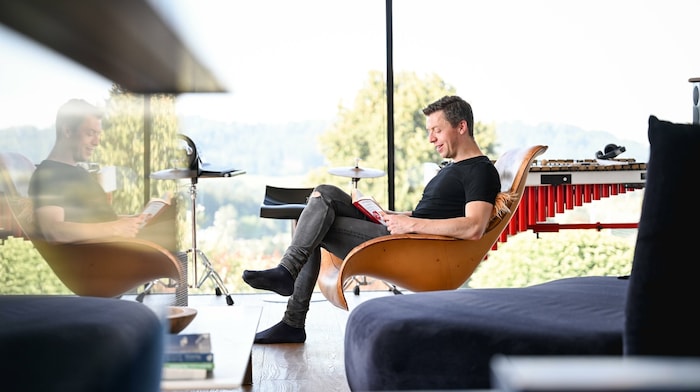 In der Freizeit schmökert Grubinger am liebsten Geschichtsbücher.