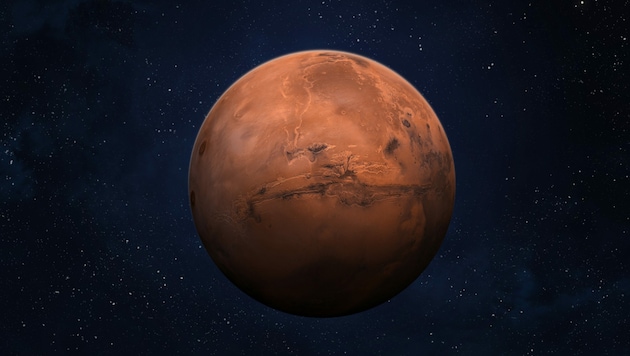Im Schnitt 70 Millionen Kilometer von der Erde entfernt: der Mars. (Bild: revers_jr - stock.adobe.com)