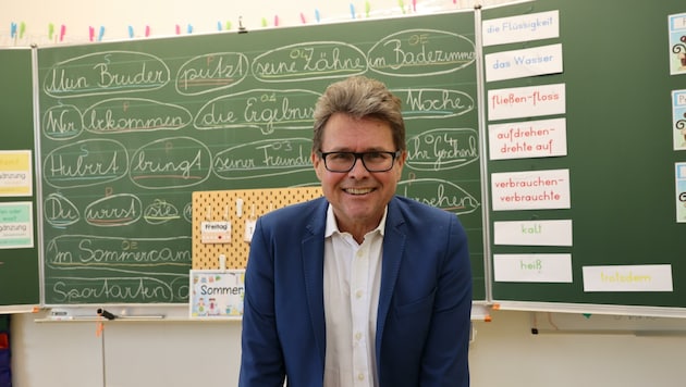 Bildungsminister Martin Polaschek (ÖVP) spricht sich dafür aus, Schulnoten beizubehalten. (Bild: Jauschowetz Christian)