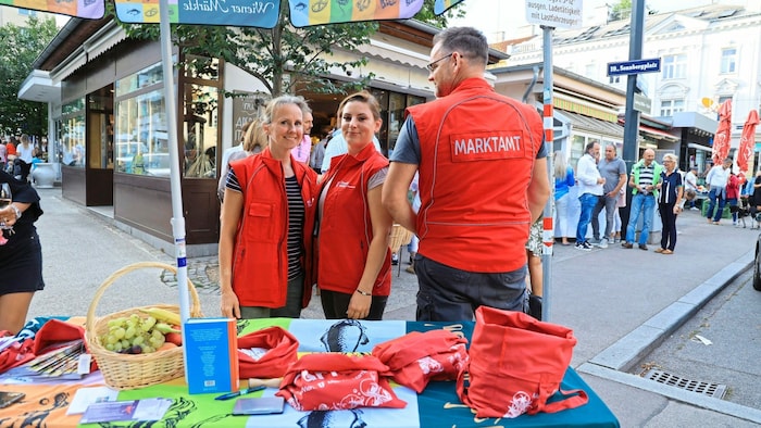 Am Marktamt-Stand wartete ein Gewinnspiel.