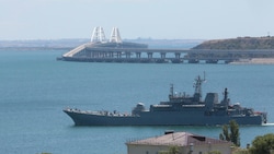 Ein Schiff auf der Krim (Archivbild) (Bild: AP)
