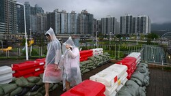 Fast 900.000 Menschen waren aus gefährdeten chinesischen Gebieten evakuiert worden. (Bild: AP)
