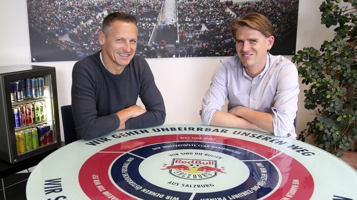 Knapp sieben Jahre gemeinsam das Führungsduo der Bullen: Stephan Reiter (li.) und Christoph ...
