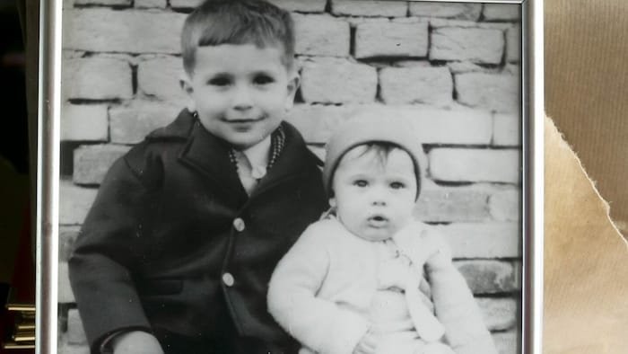 Ivo Stojkovic mit seinem kleinen Bruder