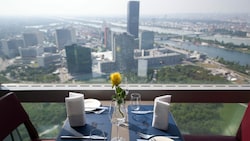 Der Wiener Donauturm ist ein beliebtes Ausflugsziel und lockt jährlich rund 42.000 Besucher an. (Bild: APA/GEORG HOCHMUTH)