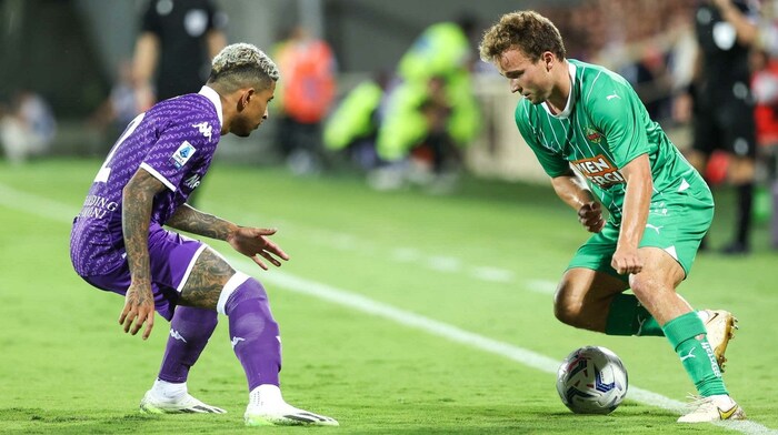 Das Aus gegen die Fiorentina will Matthias Seidl (re.) schnellstmöglich abhaken.