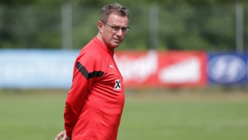 ÖFB-Teamchef Ralf Rangnick hält große Stücke auf Matthias Seidl. (Bild: GEPA pictures/ Walter Luger)