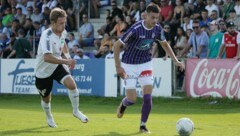 Lukas Alterdinger (re.) erzielte gegen Kufstein en Traum-Tor. (Bild: krugfoto/Krug Daniel jun.)