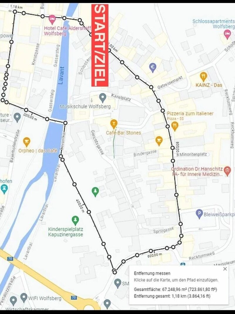 Der Stadtlauf geht über 4,8 Kilometer. (Bild: I Like it)