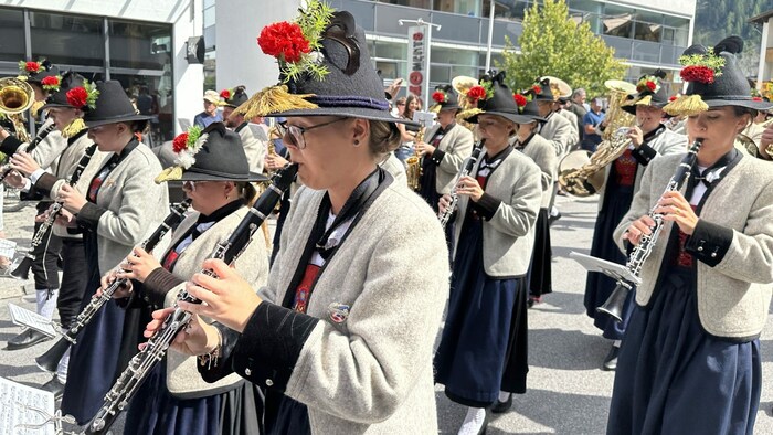 Es wurde eifrig musiziert.