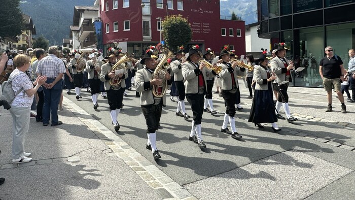 „Aufmarschiert wird“, lautete das Motto bei der BMK Fügen.