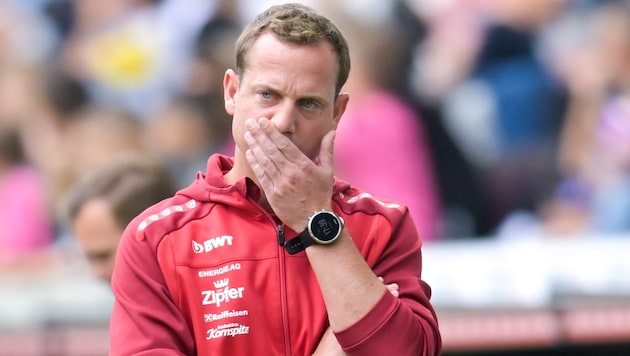 LASK-Trainer Thomas Sageder (Bild: GEPA pictures)