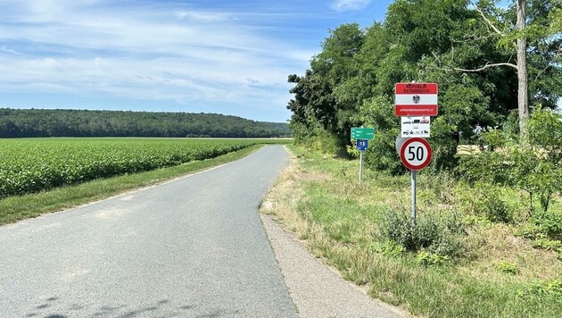 Der Grenzübergang in Nikitsch ist nicht mehr vom Bundesheer überwacht. Das merken die Bewohner ...