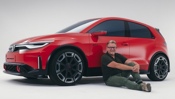 VW-Chefdesigner Andreas Mindt hat eine Golf-Vergangenheit: Er zeichnete Generation sieben.