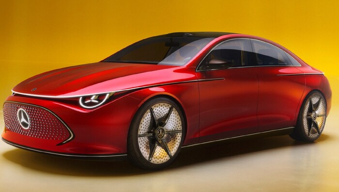 Auf der IAA hat Mercedes den Concept CLA vorgestellt.