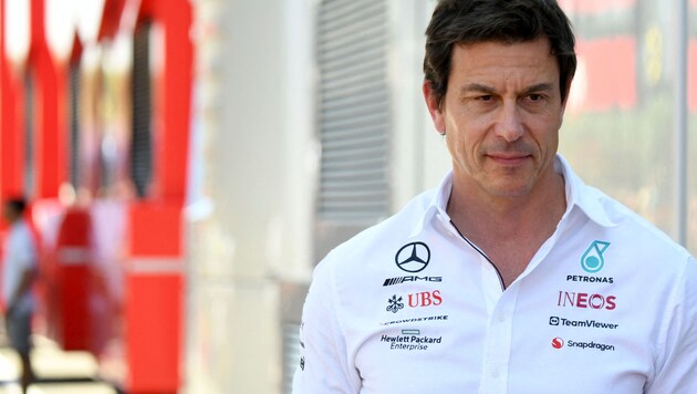 Toto Wolff muss unters Messer. (Bild: APA/AFP/Ferenc ISZA)