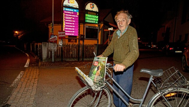 „Krone“-Zusteller Jakob Thurner ist einer unserer fleißigen Austräger. Vielen Dank für euer großartiges Engagement! (Bild: Wallner Hannes)