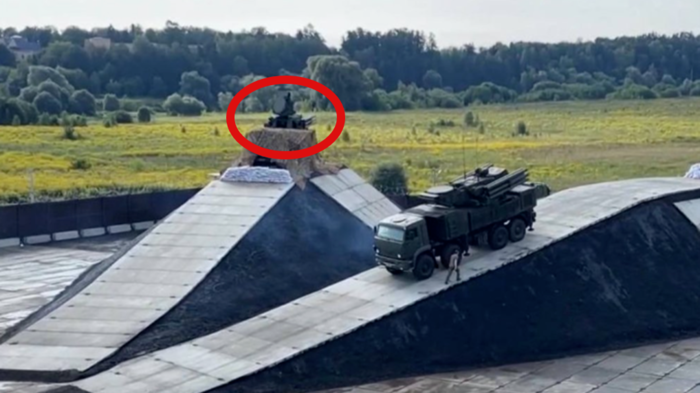 Auch so wurde ein Panzir-System bereits in der Nähe von Moskau gesichtet.