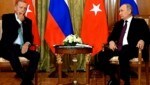 Für Präsident Recep Tayip Erdogan ging es bei den Verhandlungen mit Kremlchef Wladimir Putin auch um die sichere Gasversorgung über das Schwarze Meer. (Bild: AP)