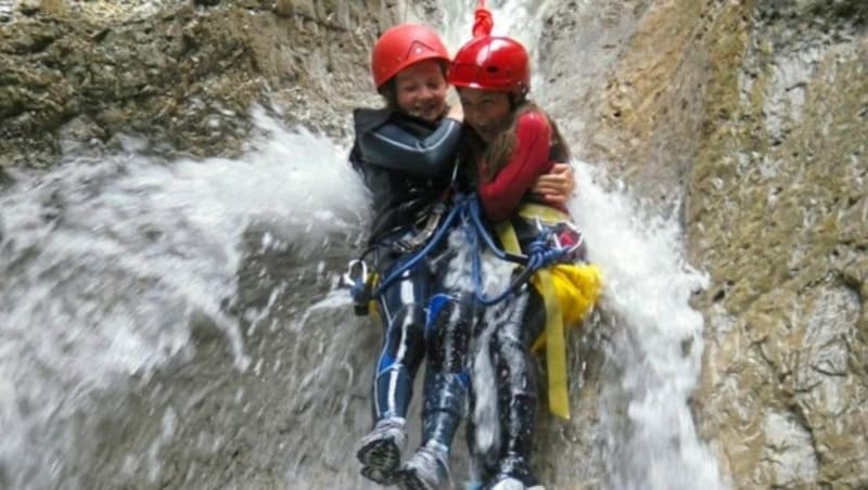 Mit der Fun Connection geht’s zum Canyoning, Klettersteig oder in den Hochseilgarten. (Bild: FunConnection)