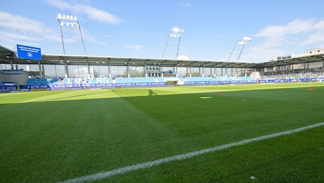 Das Hofmann-Personal-Stadion im Linzer Donaupark. (Bild: GEPA pictures/ Christian Moser)