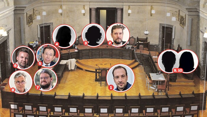 1. Florian Teichtmeister, 2. Richter Stefan Apostol, 3. Beisitzende Richterin Eva Brandstetter, ...