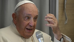 Papst Franziskus gefällt der Einsatz junger Klimaaktivisten - spricht sich aber klar gegen Extremismus aus. (Bild: AFP)