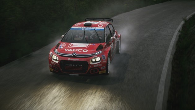 In „EA Sports WRC“ geht es auf über 600 Kilometer Asphalt-, Schotter- und Schnee-Etappen. (Bild: EA Sports)