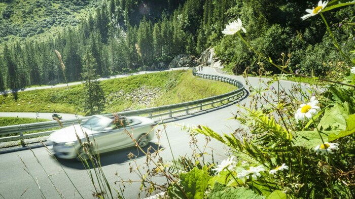 Sie Silvretta-Hochalpenstraße ist ein beliebtes Ausflugsziel.
