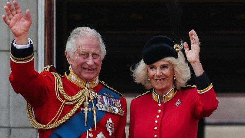 Der Monarch hat 550 offizielle Verpflichtungen an 161 Tagen wahrgenommen. (Bild: APA/AFP/Adrian DENNIS)