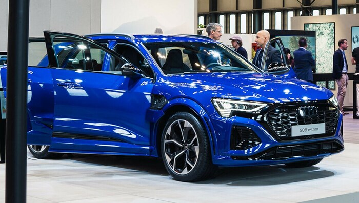 Der Q4 e-tron ist der erste Audi mit Recycling-Scheibe.