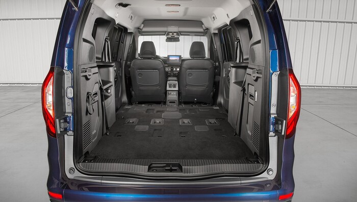 In dieser Konfiguration fasst der Renault Grand Kangoo bis zu 3750 Liter Ladung/Gepäck.