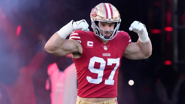 Gehaltserhöhung für 49ers-Star Nick Bosa