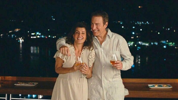 Nia Vardalos & John Corbett sammeln Sympathiepunkte.