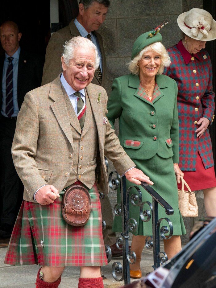 König Charles und Königin Camilla in Schottland