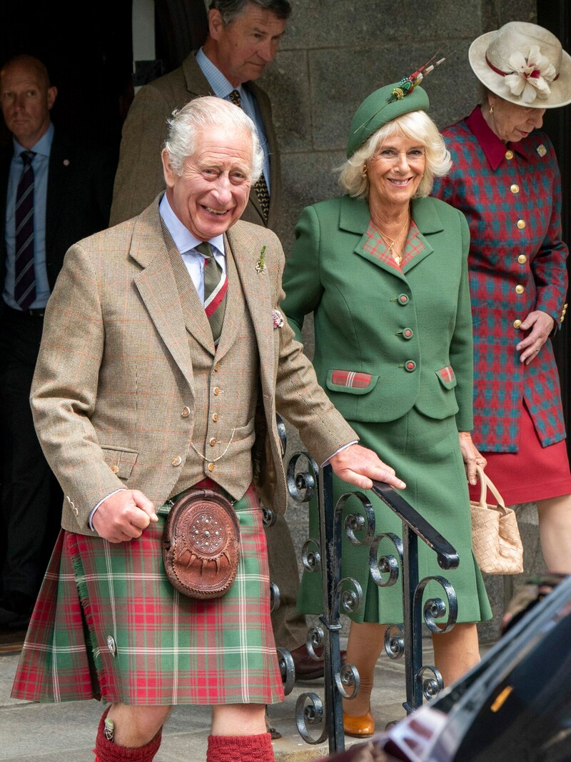 König Charles und Königin Camilla in Schottland (Bild: Arthur Edwards / Action Press / picturedesk.com)