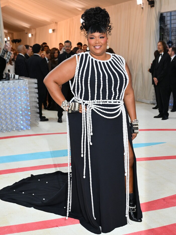 Lizzo 2023 beim Start ihrer „Gewichtsfreigabe“ ...