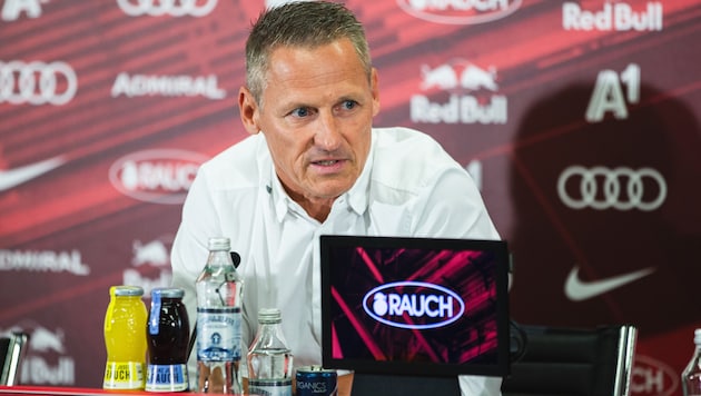 Master of Salzburg's finances: Managing director Stephan Reiter. (Bild: GEPA pictures)