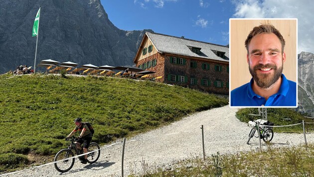 Bert Rackwitz von der Pächterfamilie der Falkenhütte sieht seine Preise freilich gerechtfertigt. (Bild: zoom.tirol)