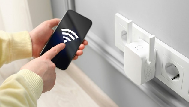 Weil er Probleme mit seiner Internetverbindung hatte, sollte ein Oberösterreicher WLAN-Verstärker bekommen. Erhalt hat er sie aber lange nicht. (Bild: Olga Yastremska, New Africa, Africa Studio)